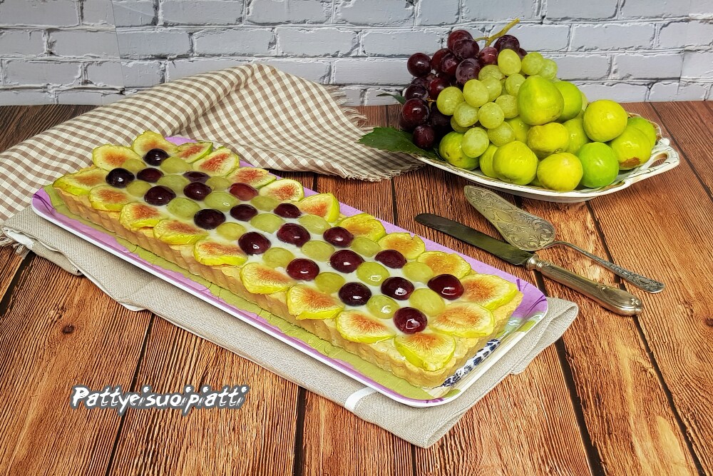 torta de frutas de outono