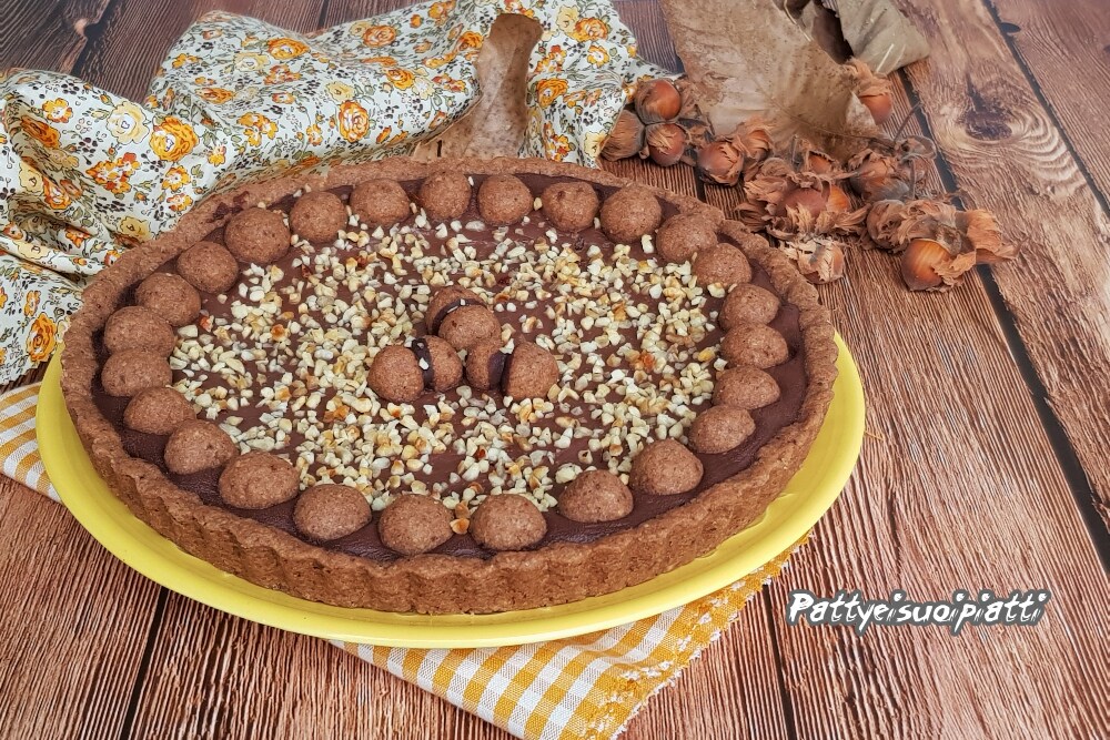 torta crostata de bacio de dama