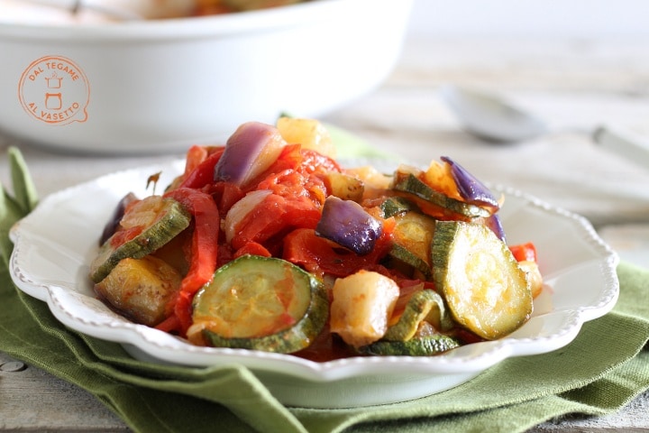 Ratatouille no micro-ondas