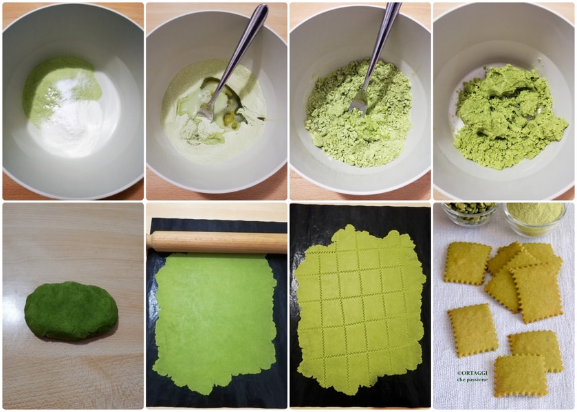 receita foto passo a passo - crackers sem glúten
