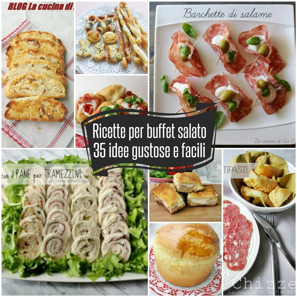 Receitas para um buffet salgado -35 ideias gostosas e fáceis