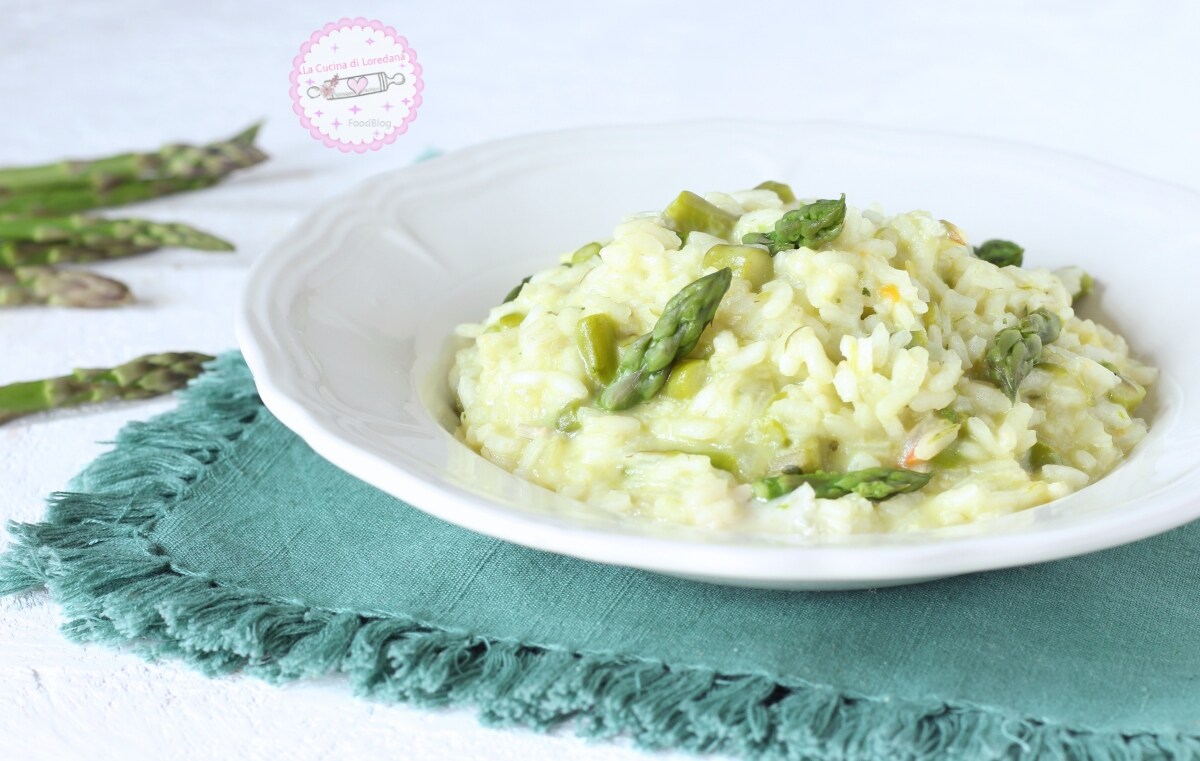 RISOTO DE ASPARGOS E GORGONZOLA super cremoso e delicioso