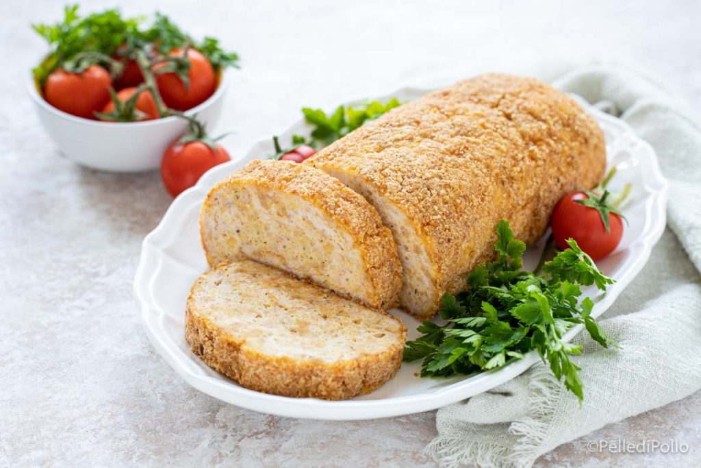 rocambole de frango