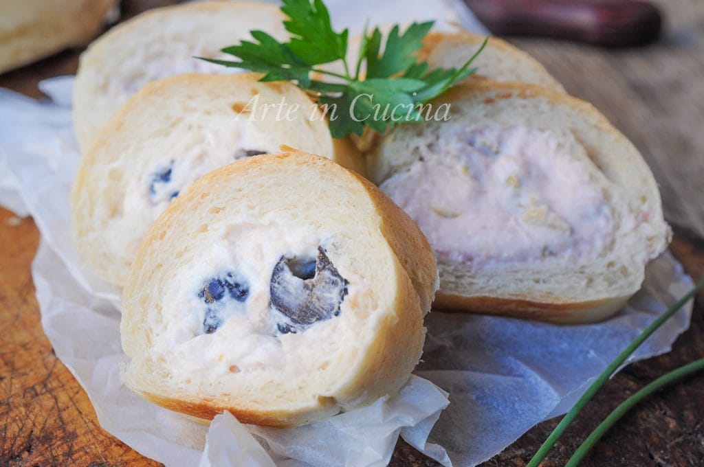 Rolinhos de pão com mousse aperitivo frio rápido vickyart arte na cozinha