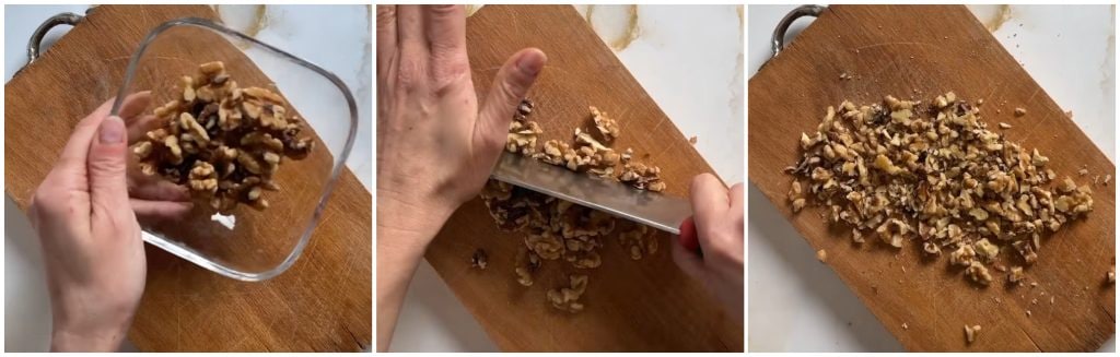 Rolinhos de radicchio no micro-ondas