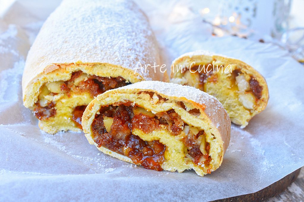 Rolo de Amêndoas e Amaretti sem Manteiga e Óleo