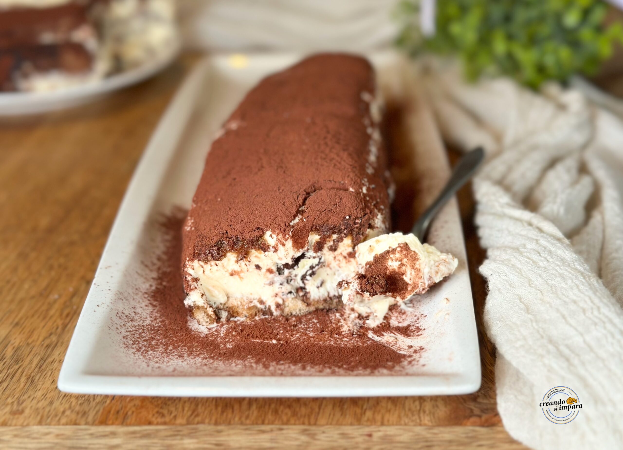 Rolo de Pavesini ao tiramisù