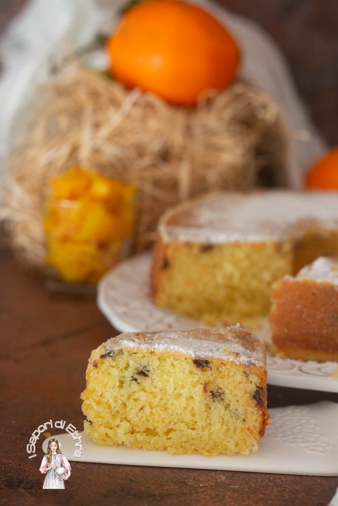 Bolo de café da manhã/rosquinha com massa de laranja