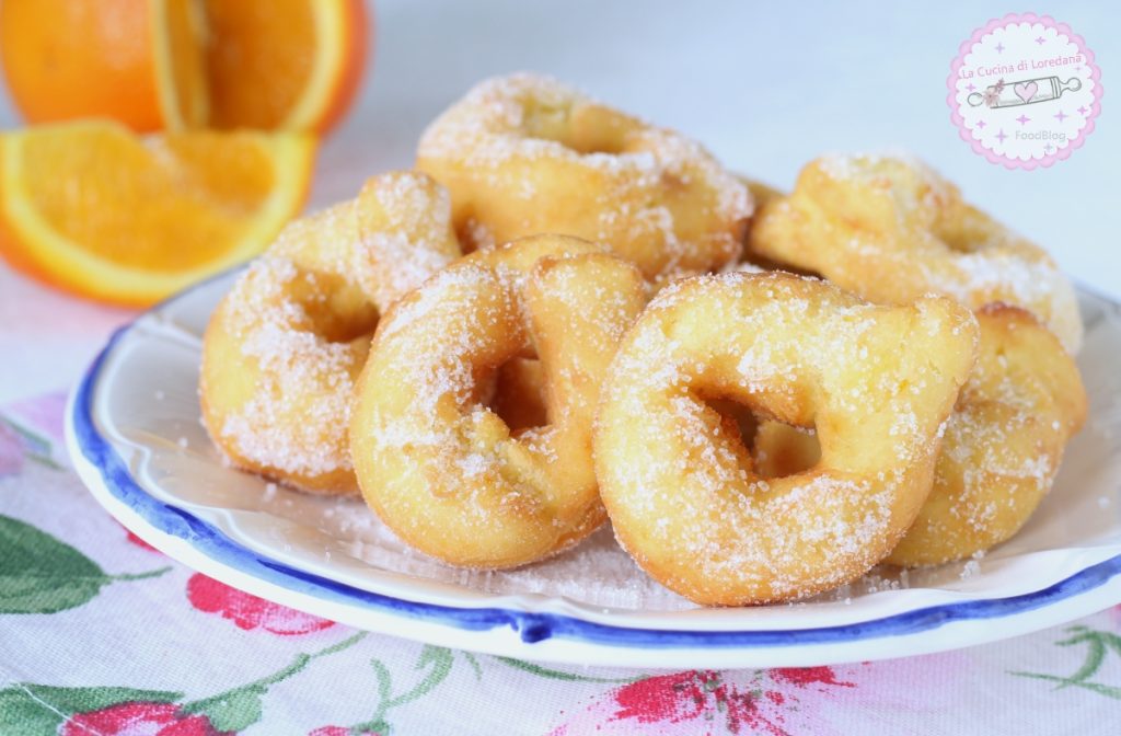 rosquinhas de laranja com ricota