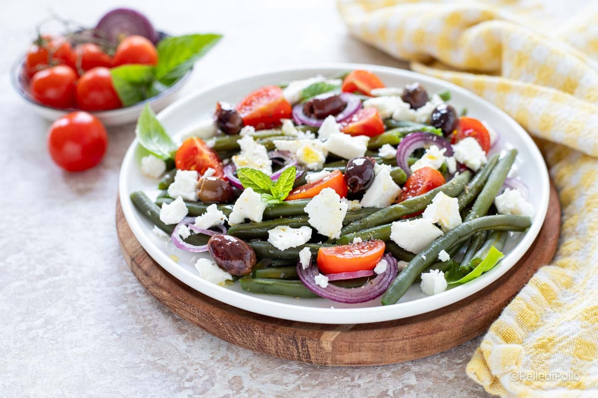 Salada de vagem à grega