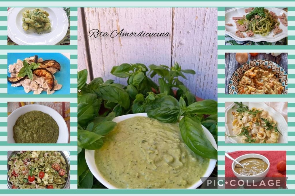 Receitas de pesto, molhos e cremes