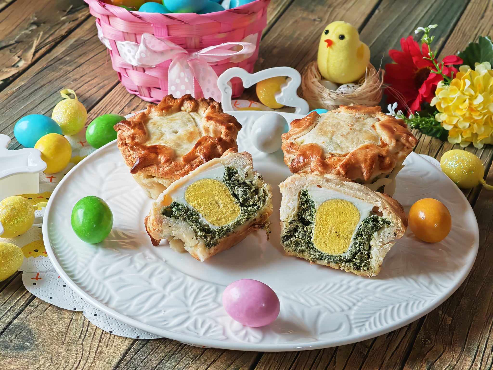 Torta Pasqualina com robiola