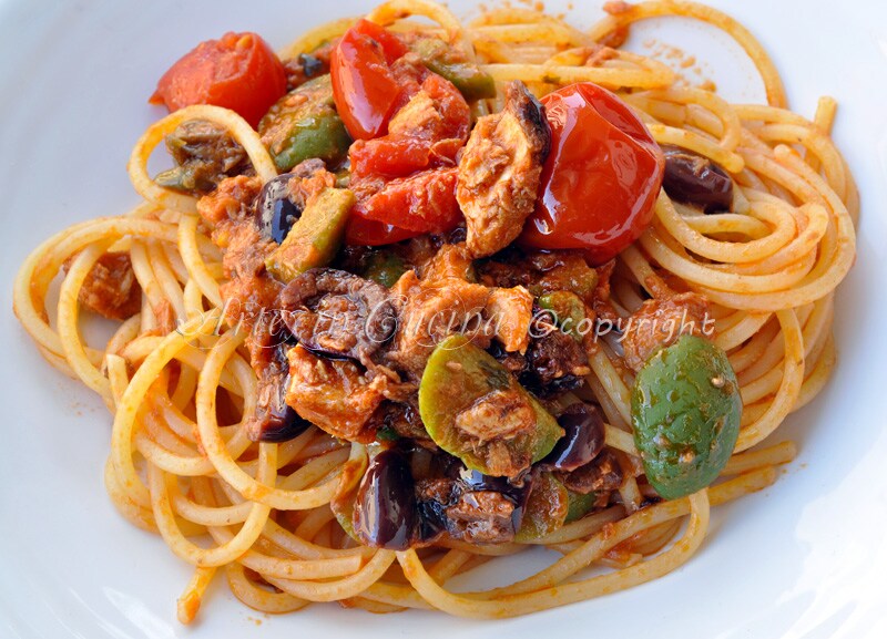 Spaghetti alla zingara receita rápida