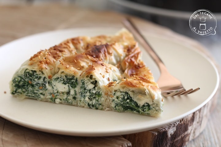 Spanakopita no micro-ondas