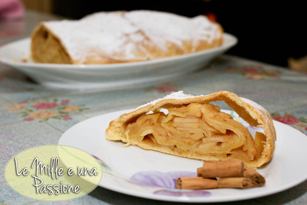Strudel de maçã e canela: a sobremesa tradicional, fácil e perfumada