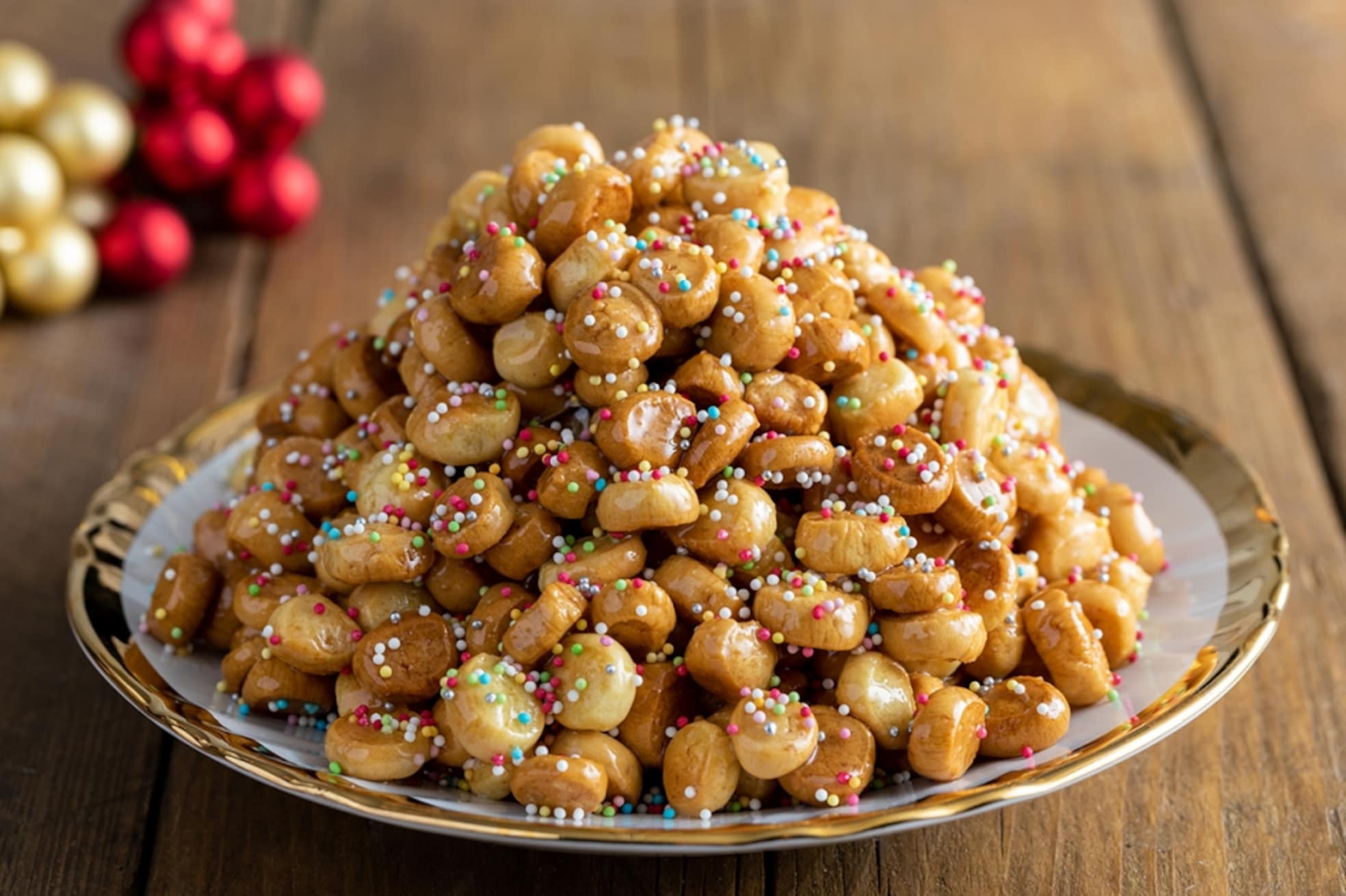 Struffoli receita da avó