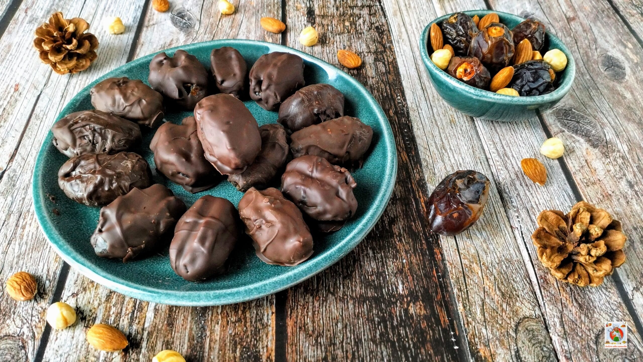 Tâmaras recheadas cobertas com chocolate: uma tentação irresistível!