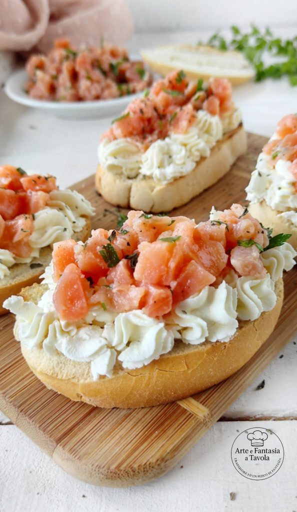 Tartar de Salmão e Philadelphia