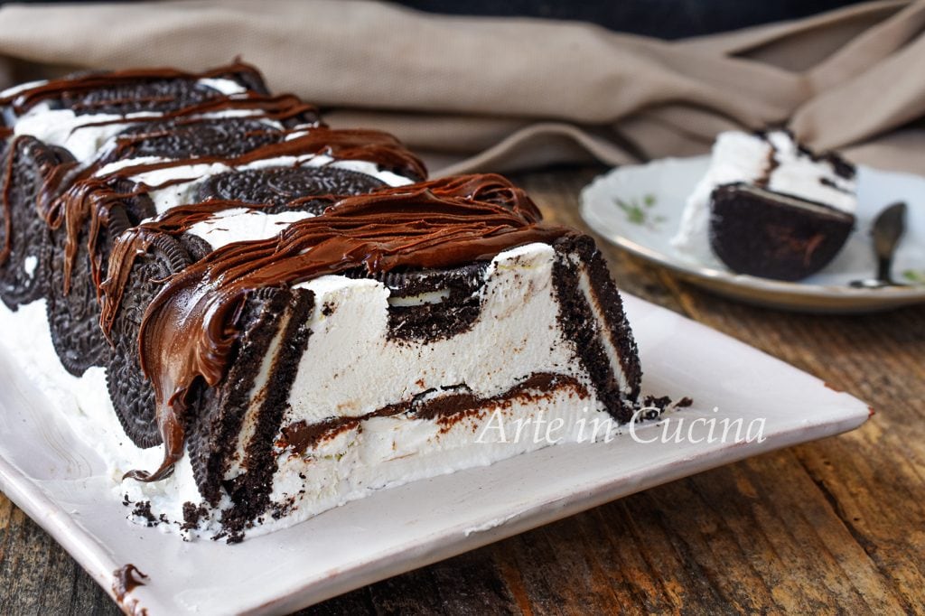 Tijolo oreo nutella e creme de leite sobremesa rápida e fácil vickyart arte na cozinha