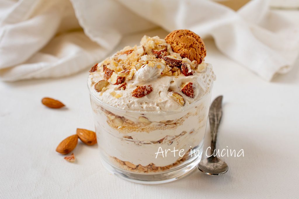 Tiramisù amêndoas e amaretti