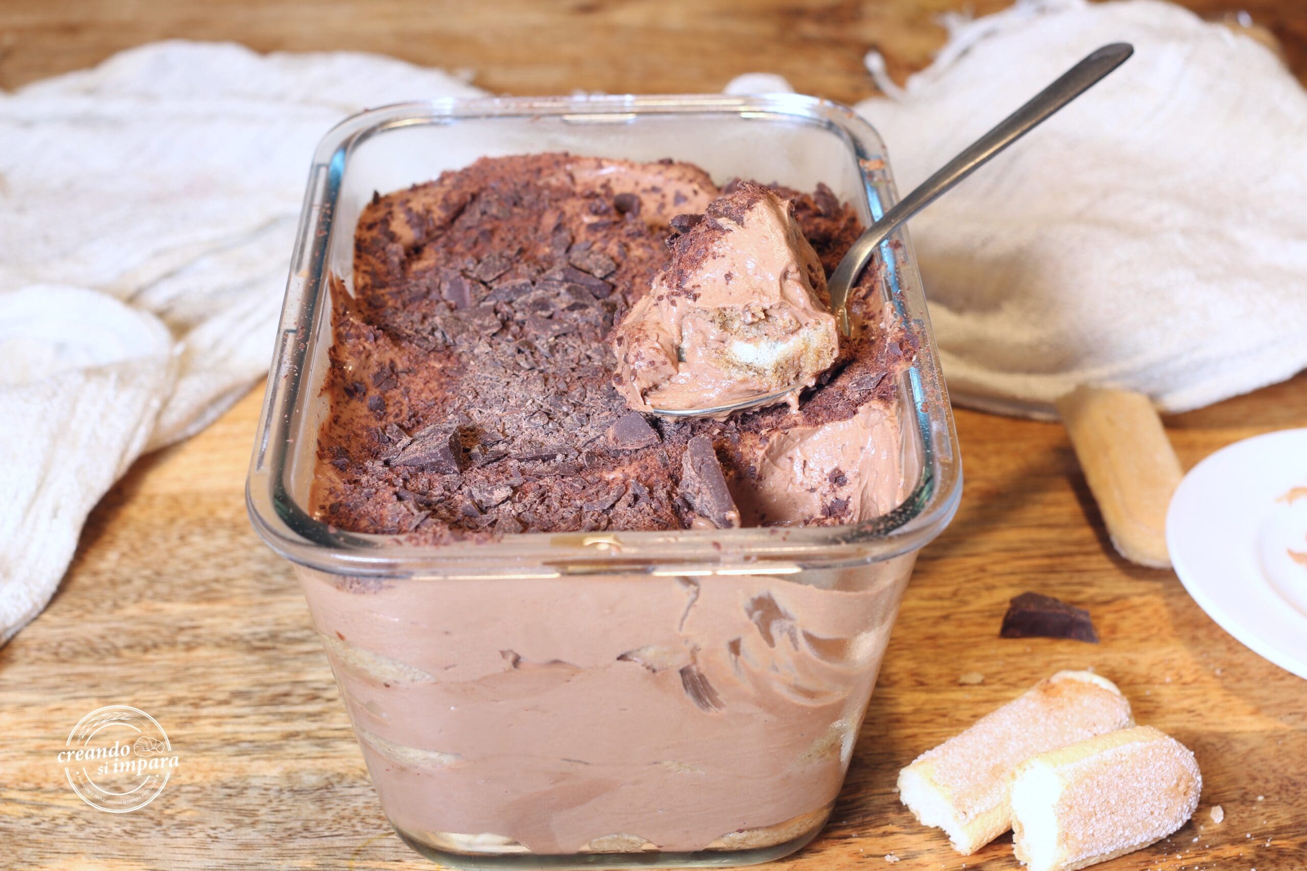 Tiramisù de chocolate