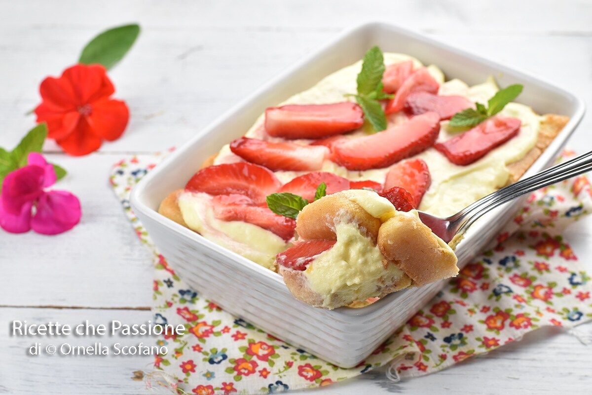 Tiramisù de morango