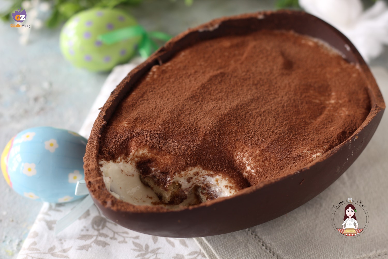 Tiramisu no ovo