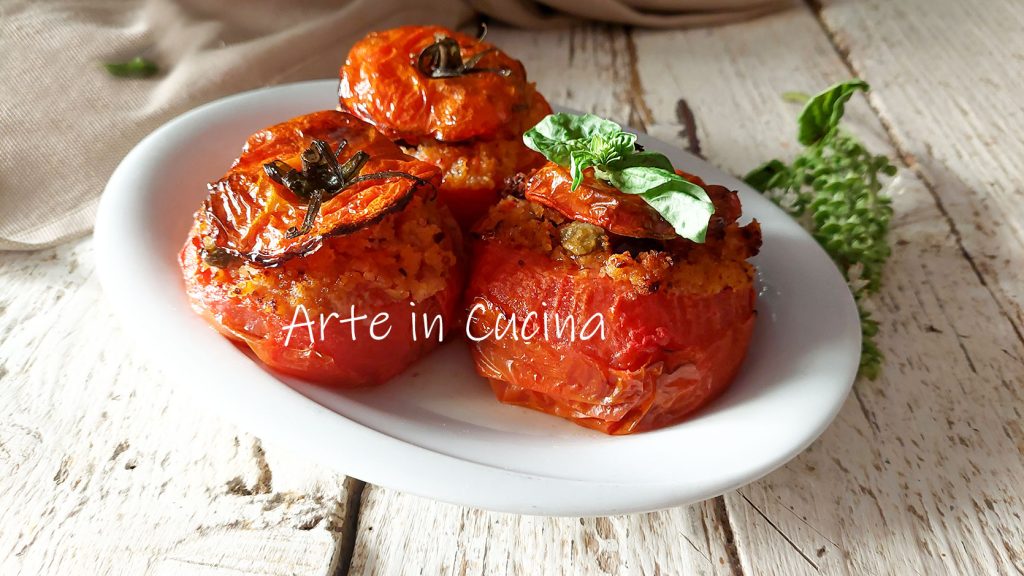 TOMATES RECHEADOS AO ESTILO SICILIANO