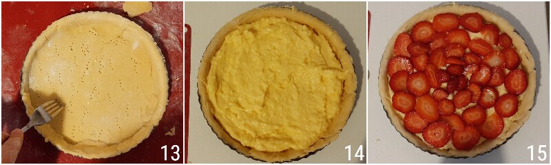 torta com corações de morango e creme receita torta fechada com creme de confeiteiro e morangos frescos il chicco di mais 5 farcire