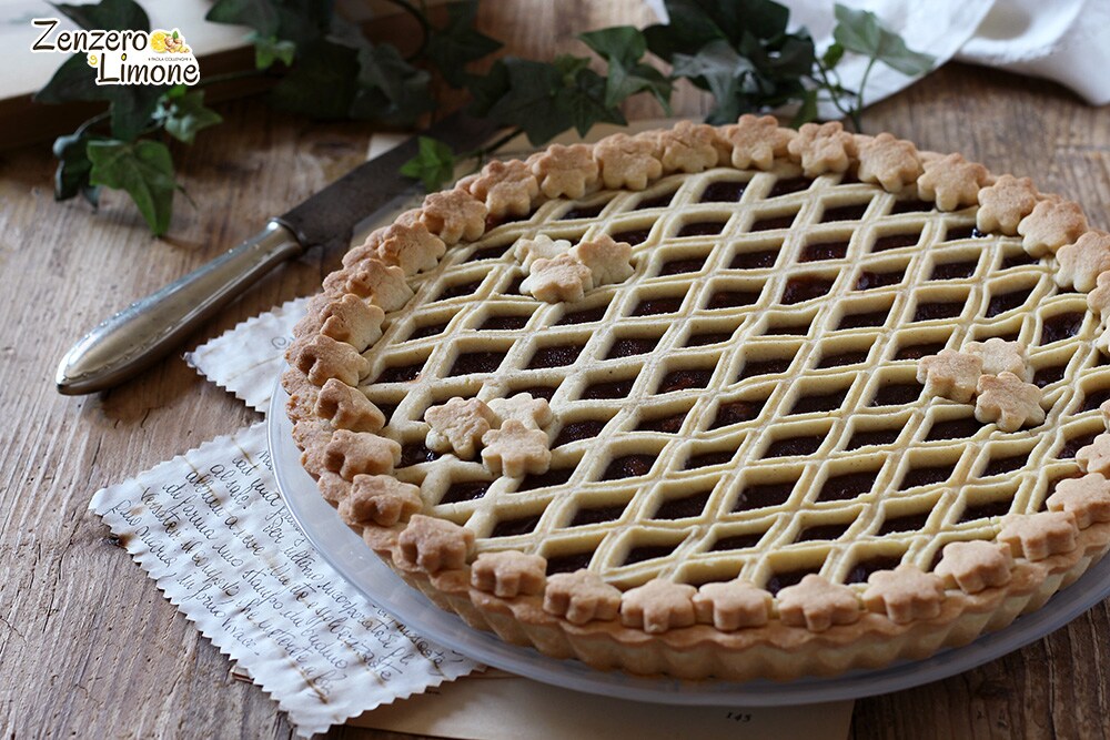 torta com geleia