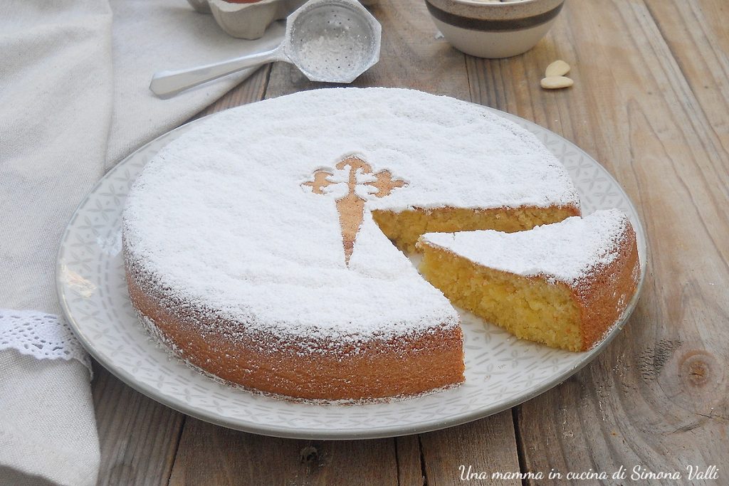 torta di Santiago oriz