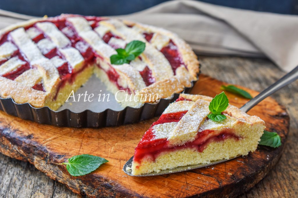 Torta de geléia sem manteiga macia
