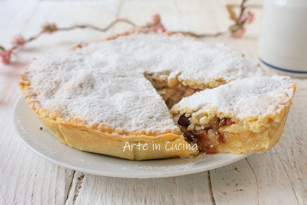 Torta pite torta de maçã da Carnia