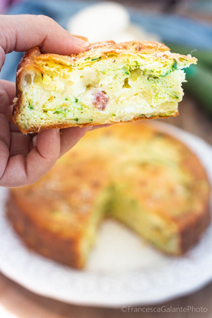 torta salgada de abobrinha extremamente macia