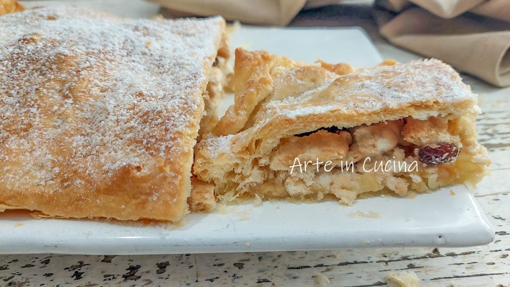 TORTA STRUDEL de maçã