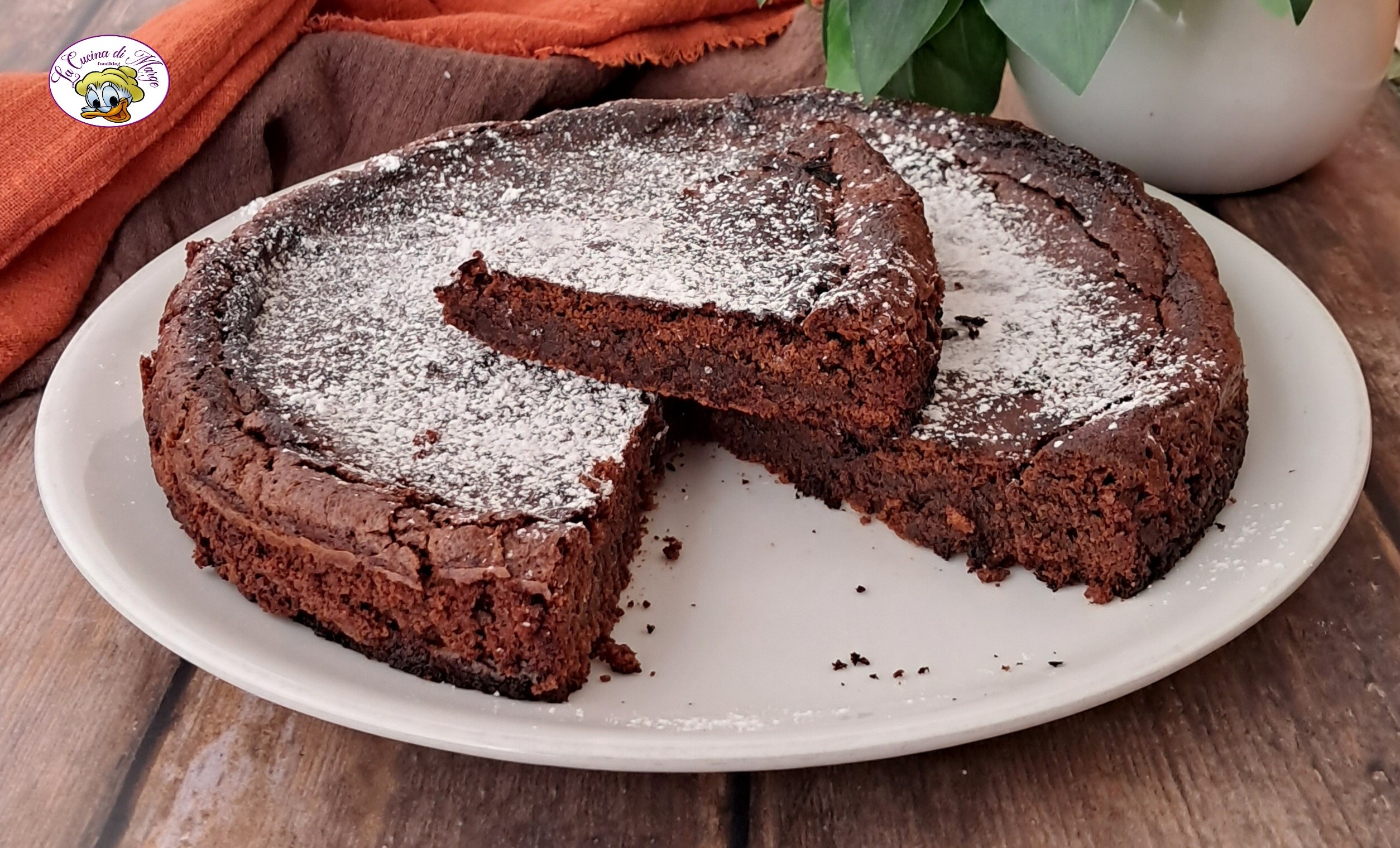 Torta tenerina de café
