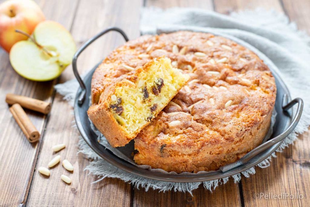 torta strudel de maçã