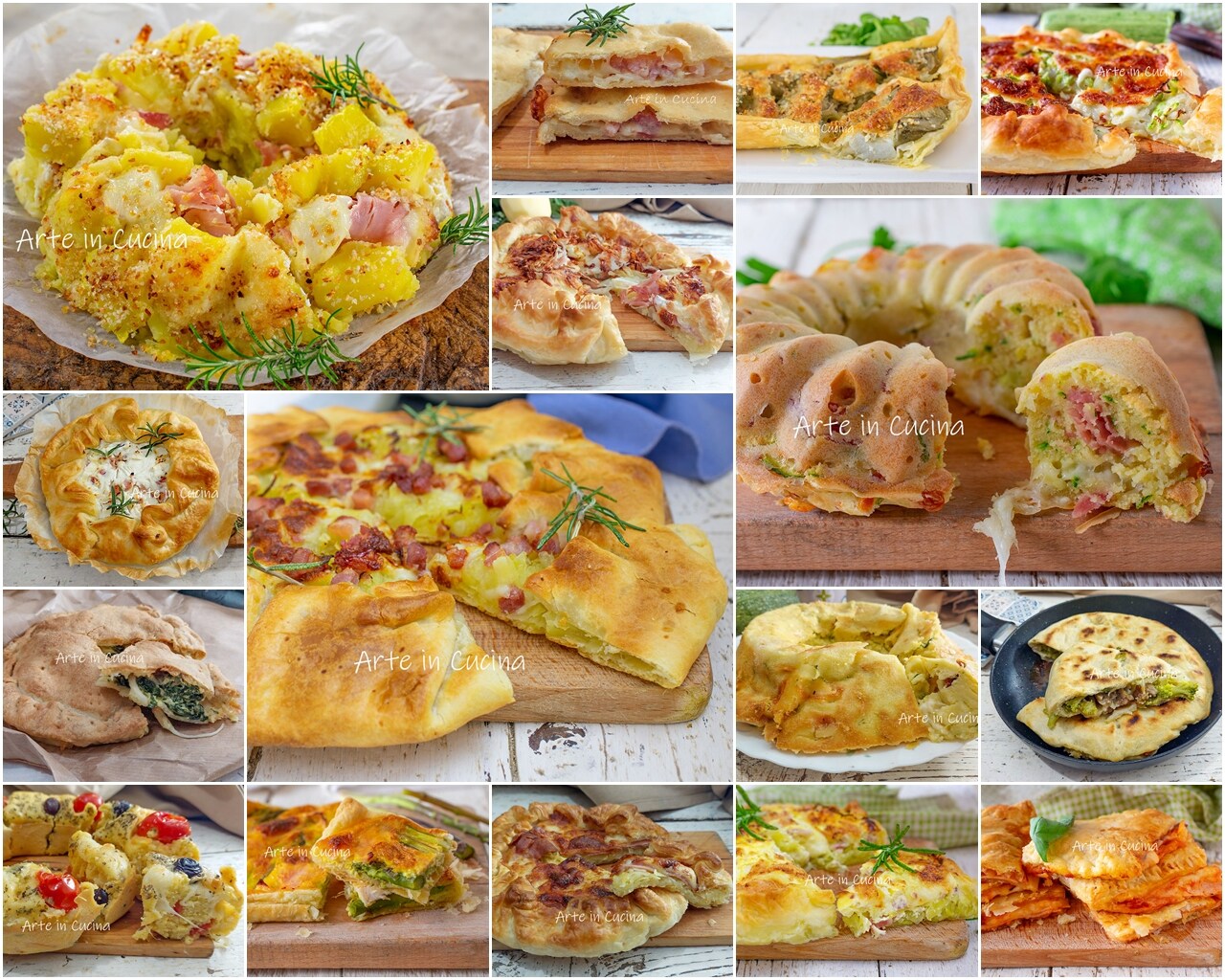 TORTAS SALGADAS RÚSTICAS fáceis e rápidas