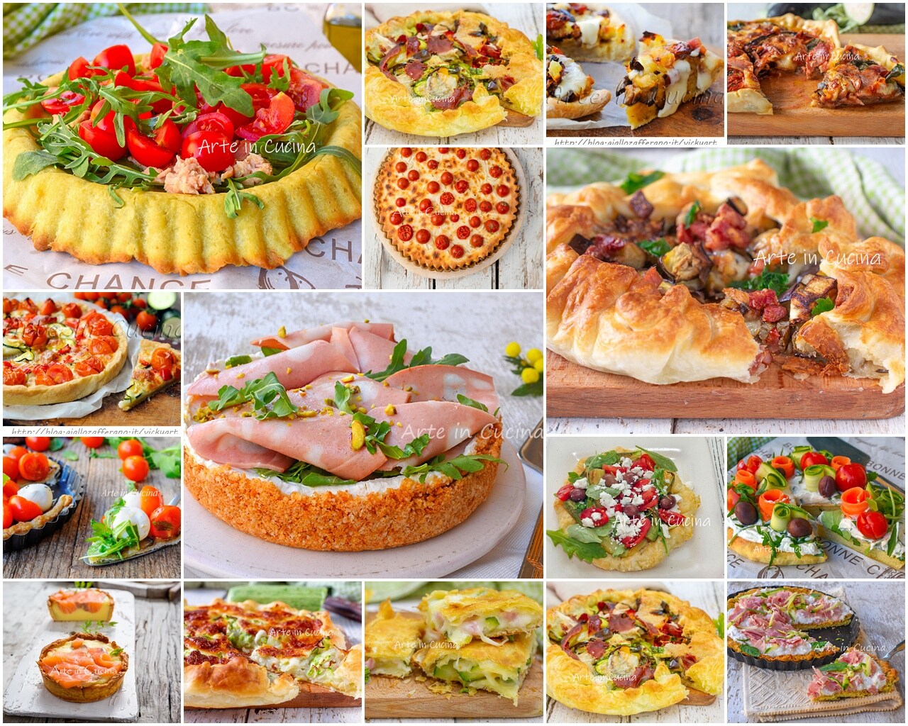 TORTAS SALGADAS de verão