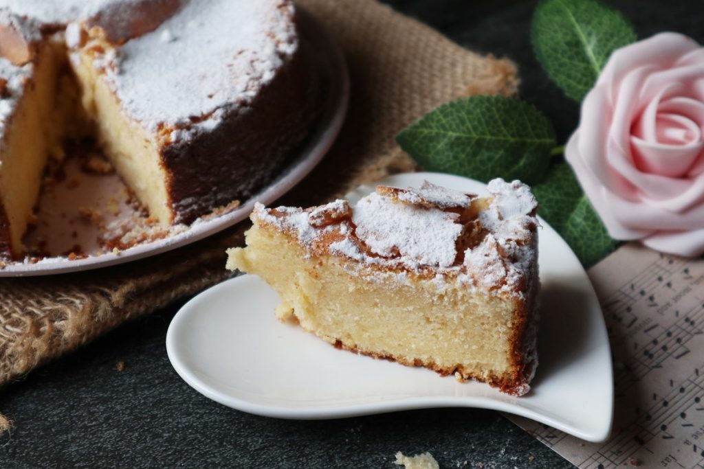 torta tenerina com chocolate branco