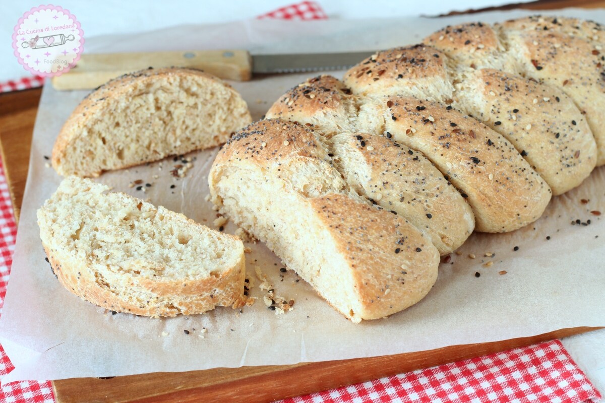 TRANÇA DE PÃO MULTICEREAIS macia e deliciosa