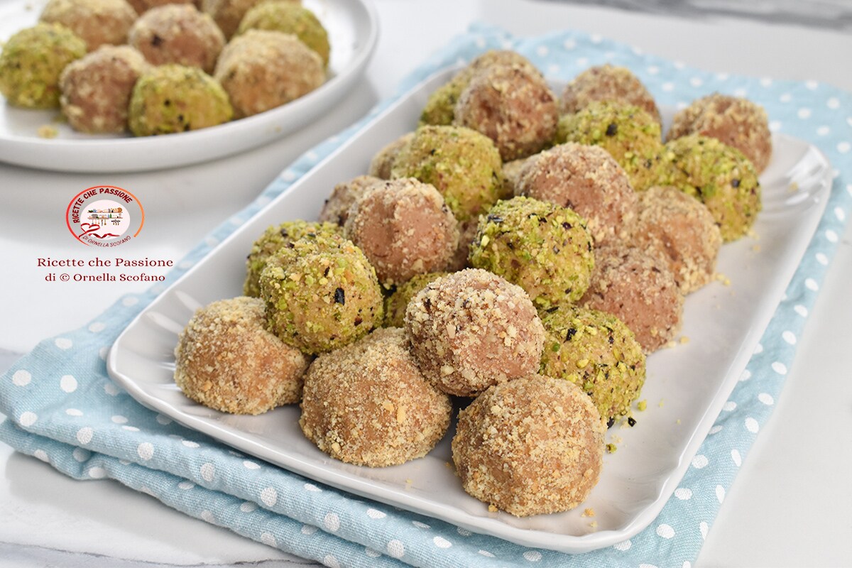 Trufas de iogurte em 3 sabores com 1 só massa