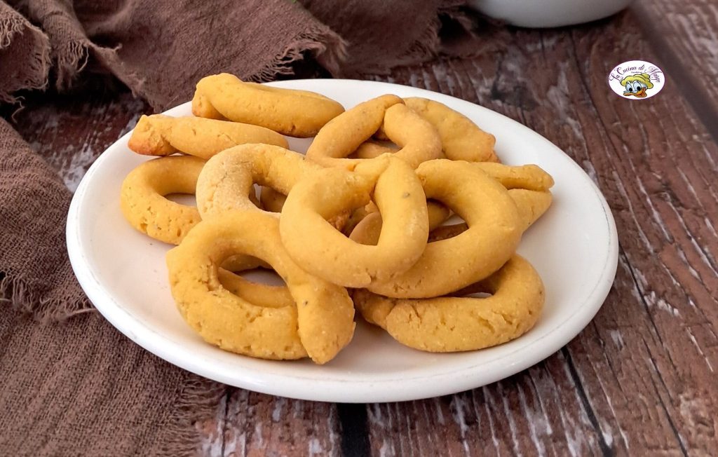 Taralli com farinha de grão-de-bico