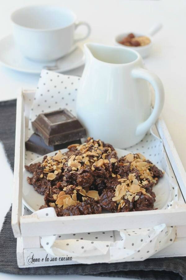Cioccoflakes com amêndoas e avelãs