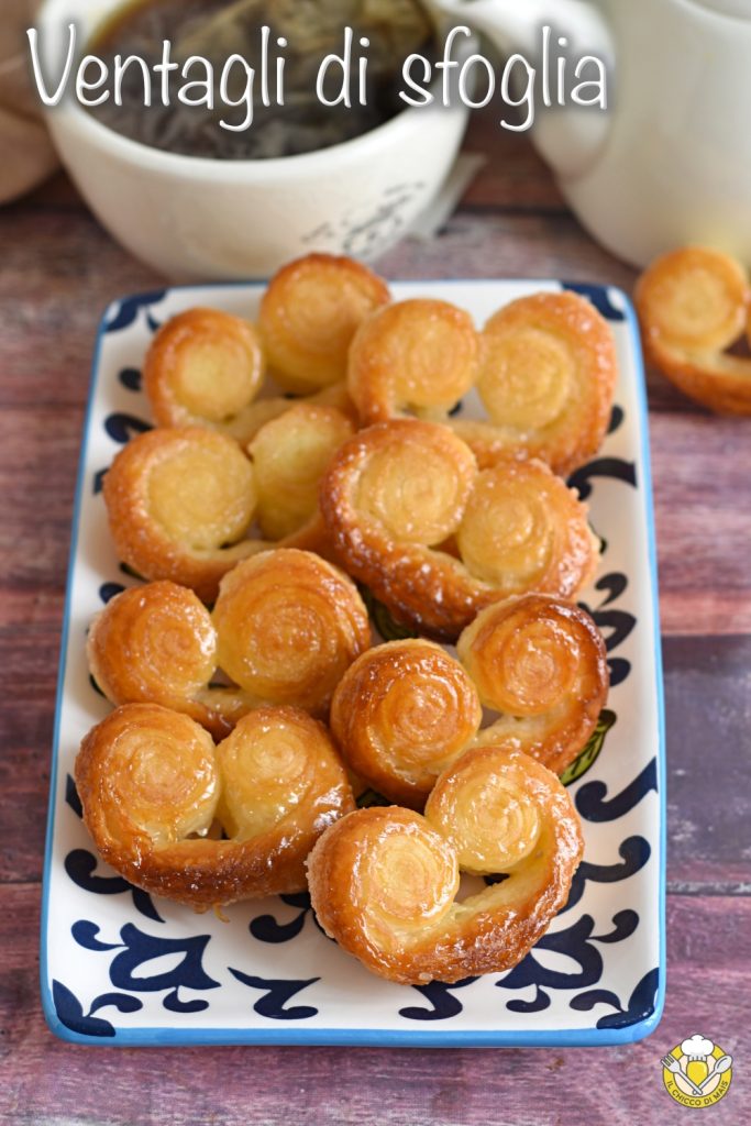 v_ leques de massa folhada doces receita prussiane doces rápidos em 5 minutos o grão de milho