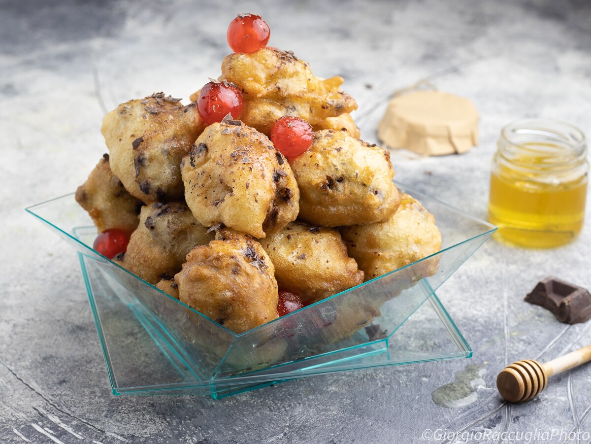Receita de zeppole doces fritas