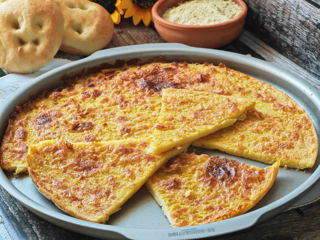 Farinata de grão-de-bico