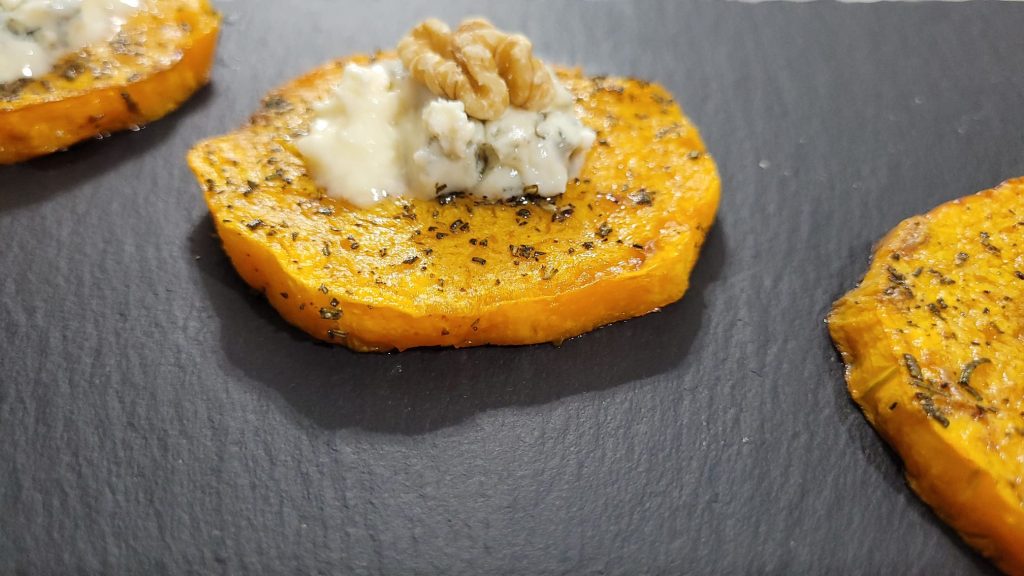 Medalhões de Abóbora na Airfryer