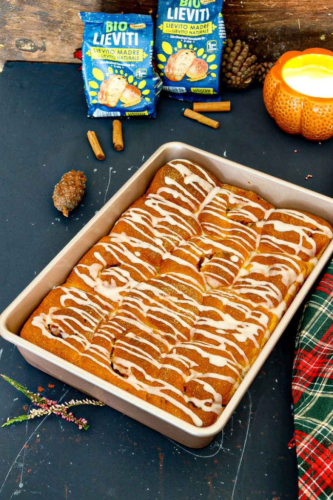 CINNAMON ROLLS COM ABÓBORA