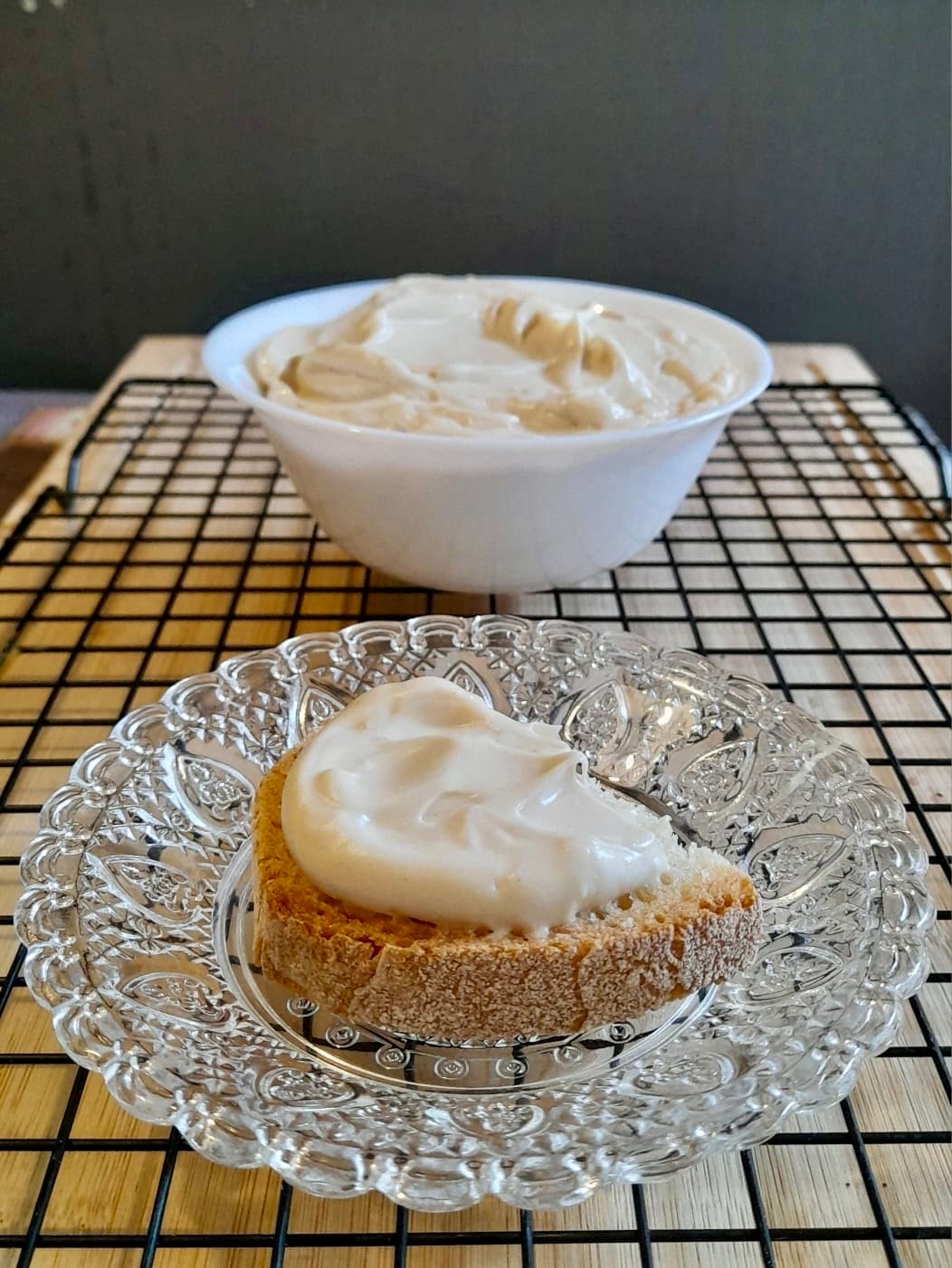 Queijo cremoso vegano